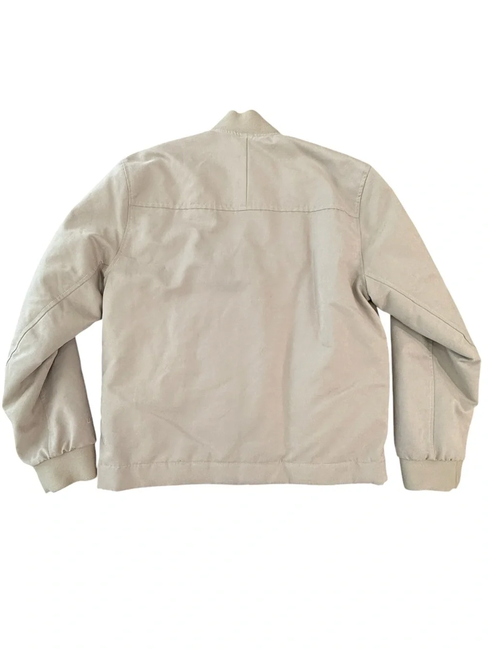 Lululemon NWT Insulated Cotton-Blend Bomber Jacket Size XS Cream FullZip Pockets